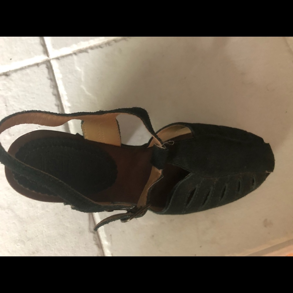 Anthropologie Latigo t-strap clog